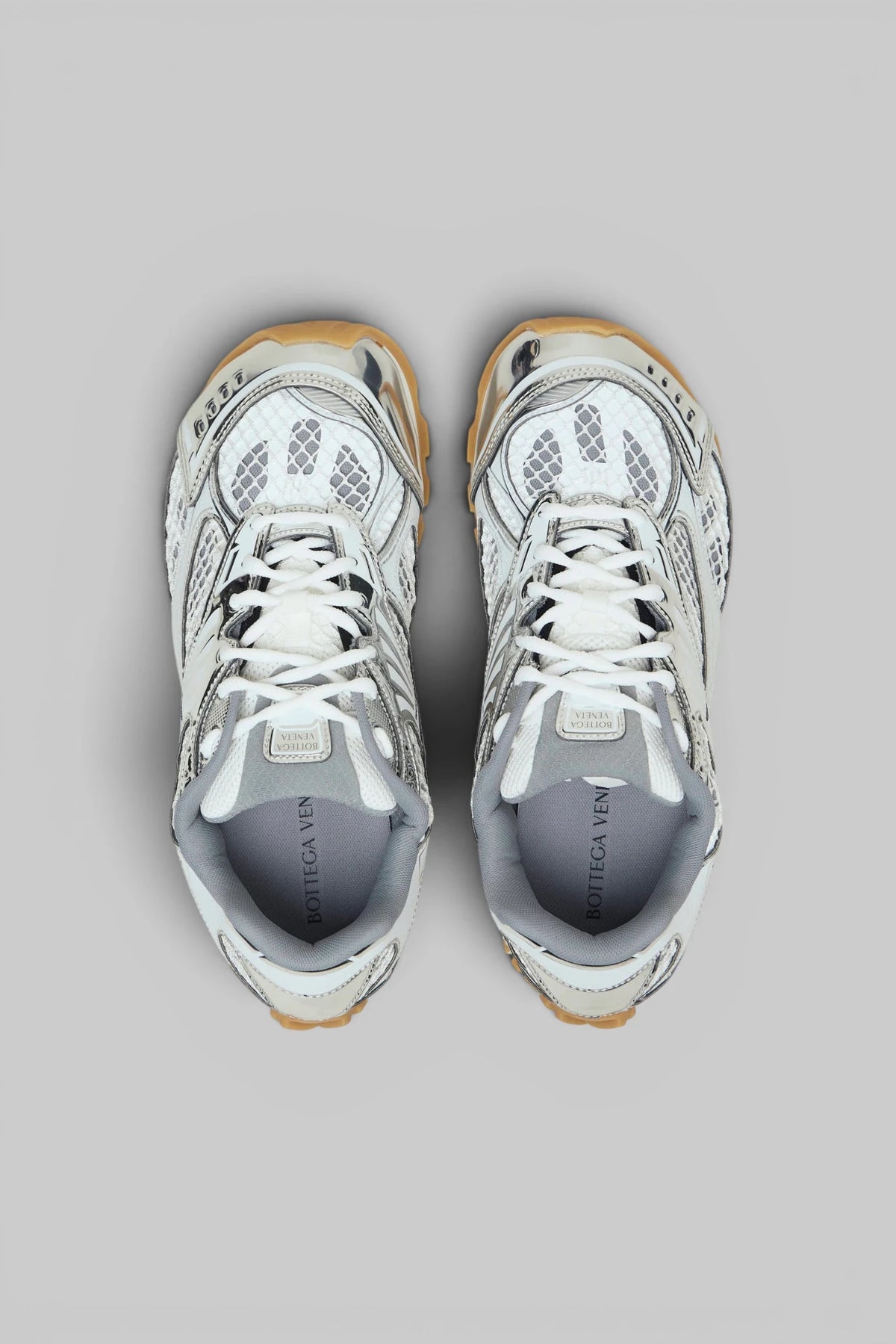 Bottega Veneta - Orbit Sneaker Technical Fishnet - LABELS