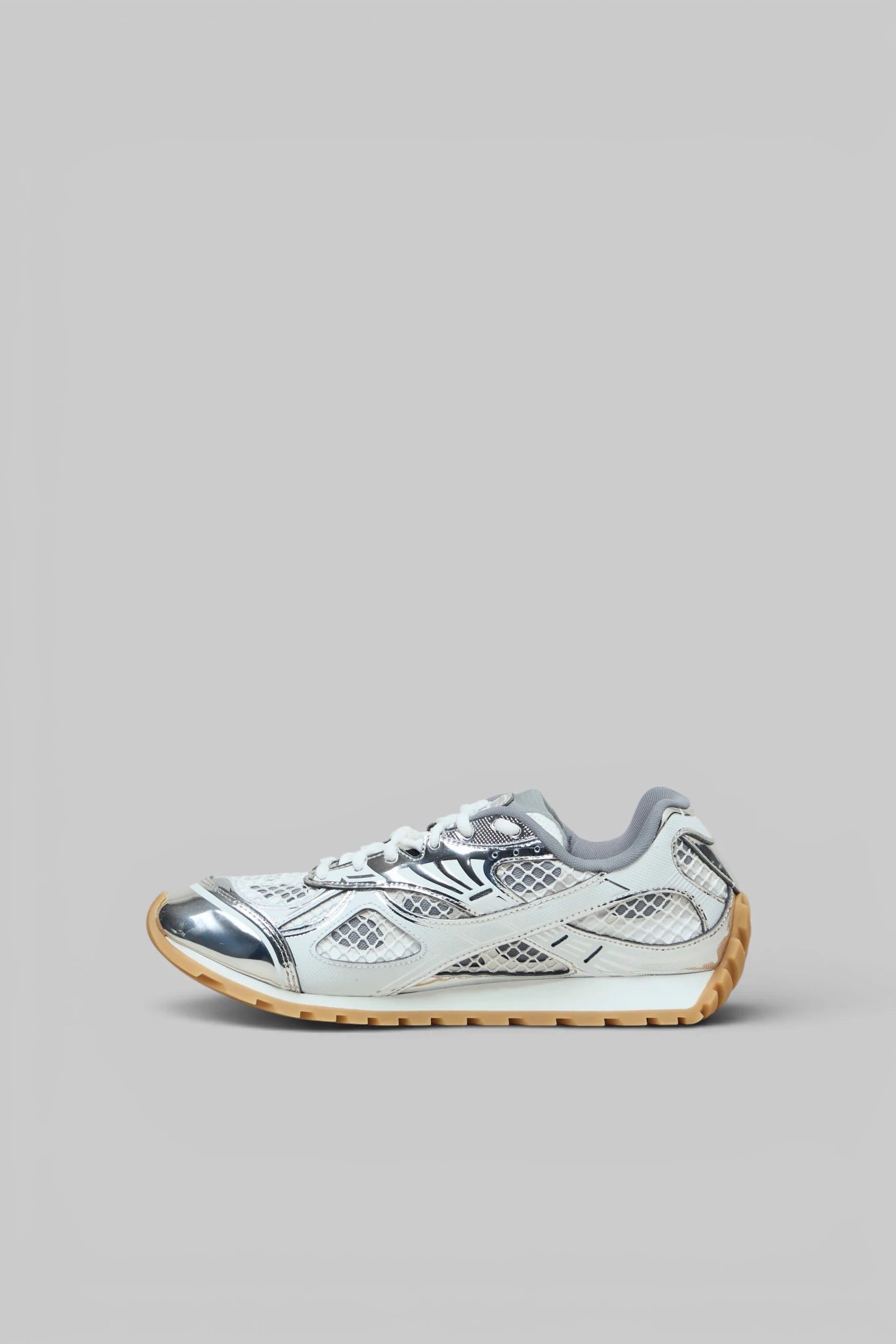 Bottega Veneta - Orbit Sneaker Technical Fishnet - LABELS
