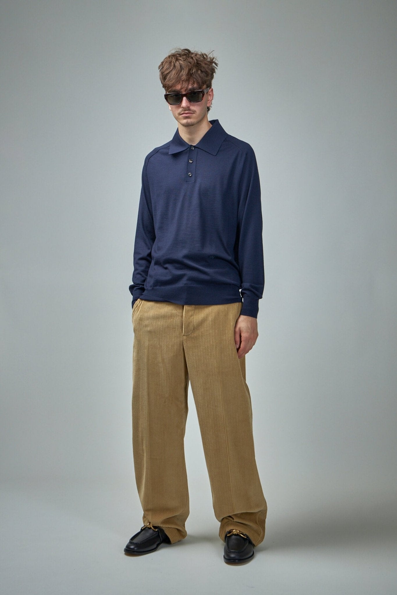 Bottega Veneta - Polo Wool Jersey Knit - LABELS