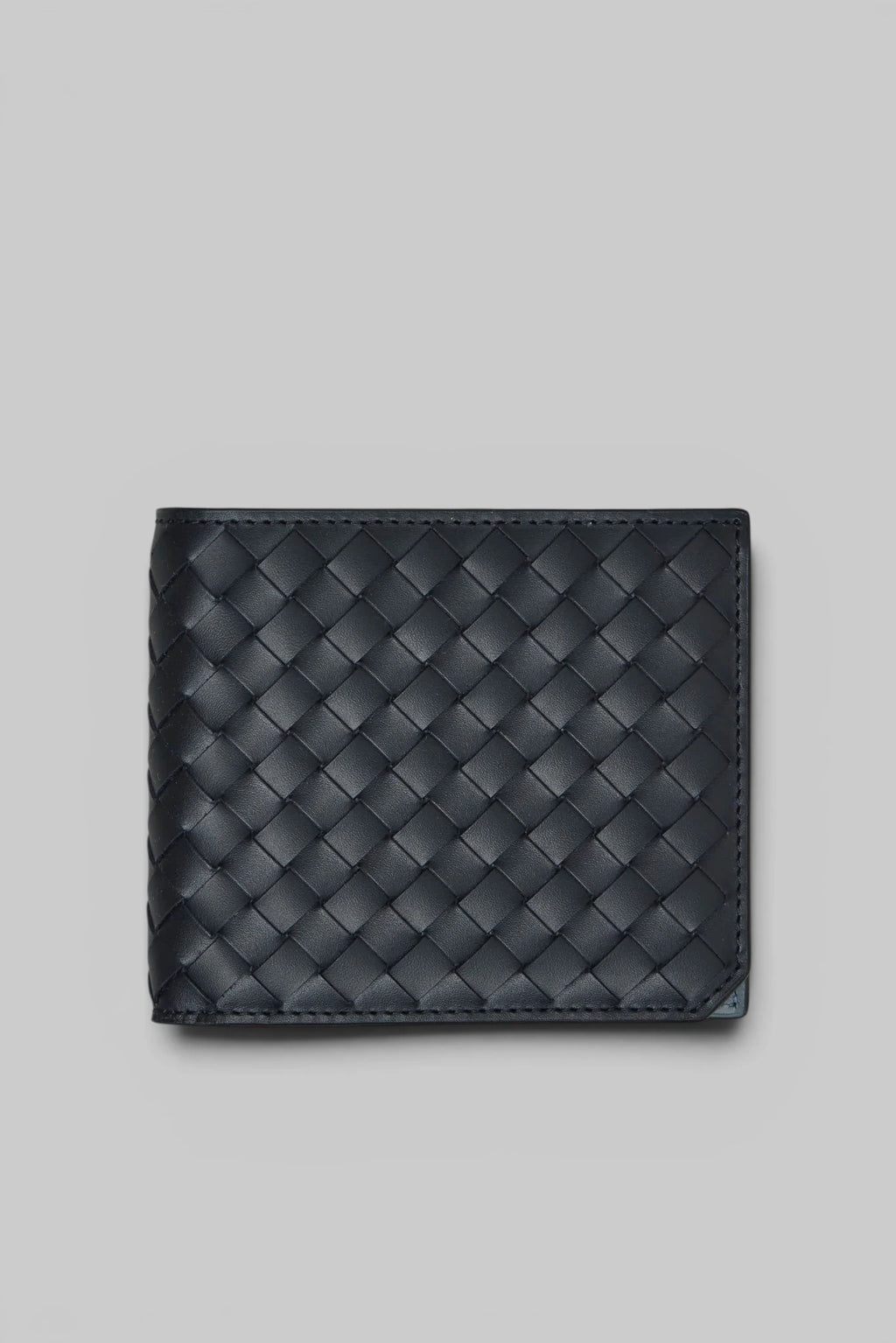 Bottega Veneta Wallets Portafoglio Intrecciato front view in woven leather