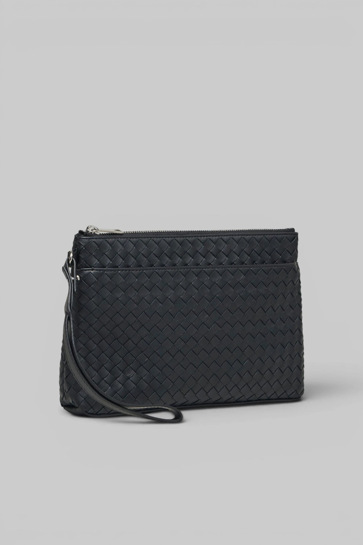 Bottega Veneta Pouch Intrecciato Nappa with wrist strap attachment