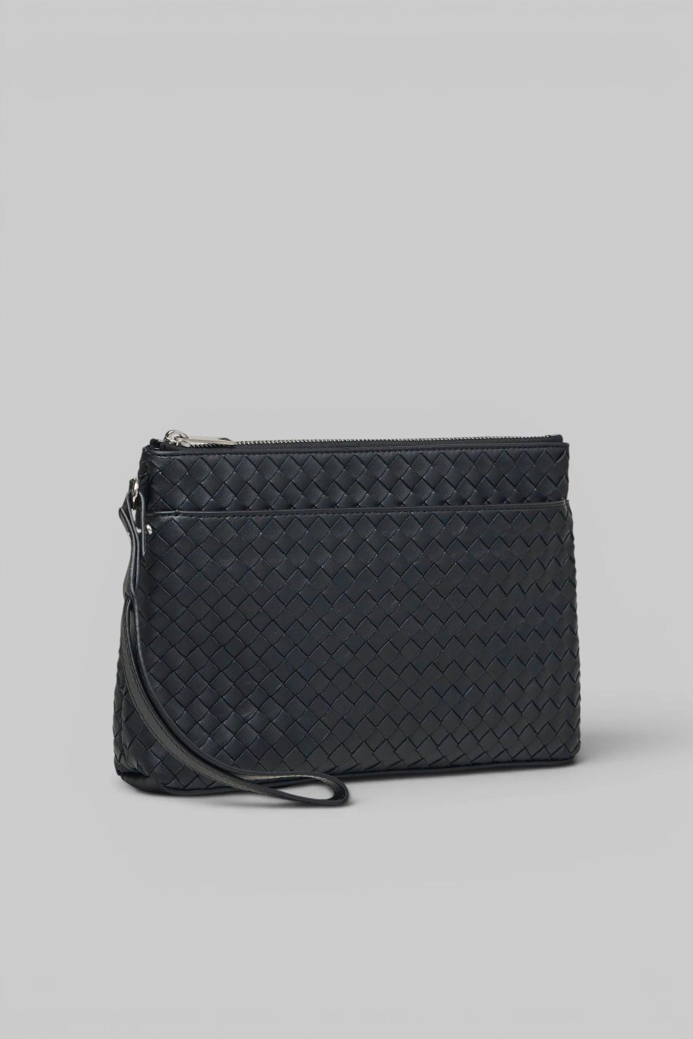 Bottega Veneta Pouch Intrecciato Nappa with wrist strap attachment