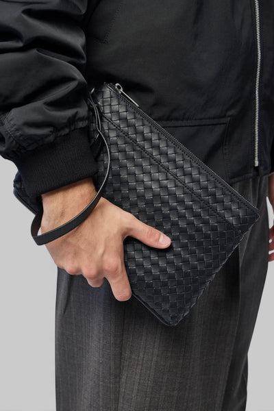 Pouch Intrecciato Nappa