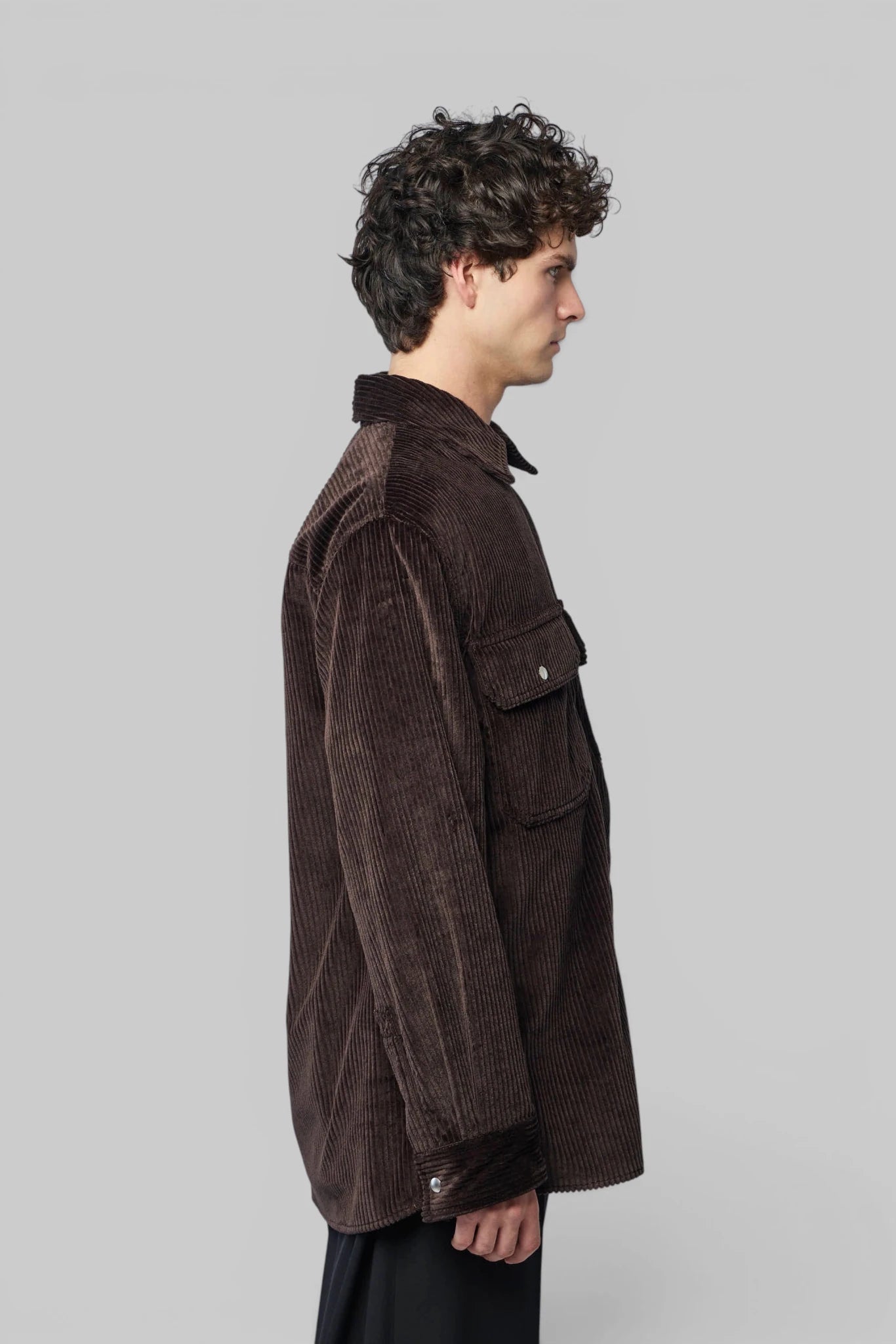 Bottega Veneta jacket front zipper closure detail