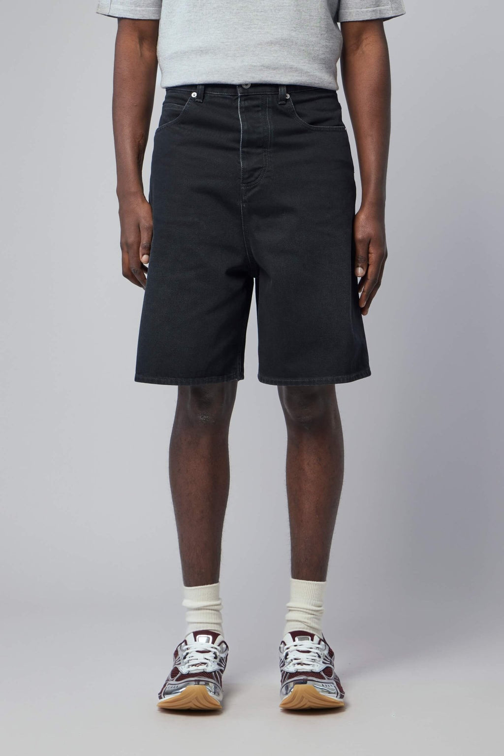 Bottega Veneta - Shorts Faded Black - LABELS