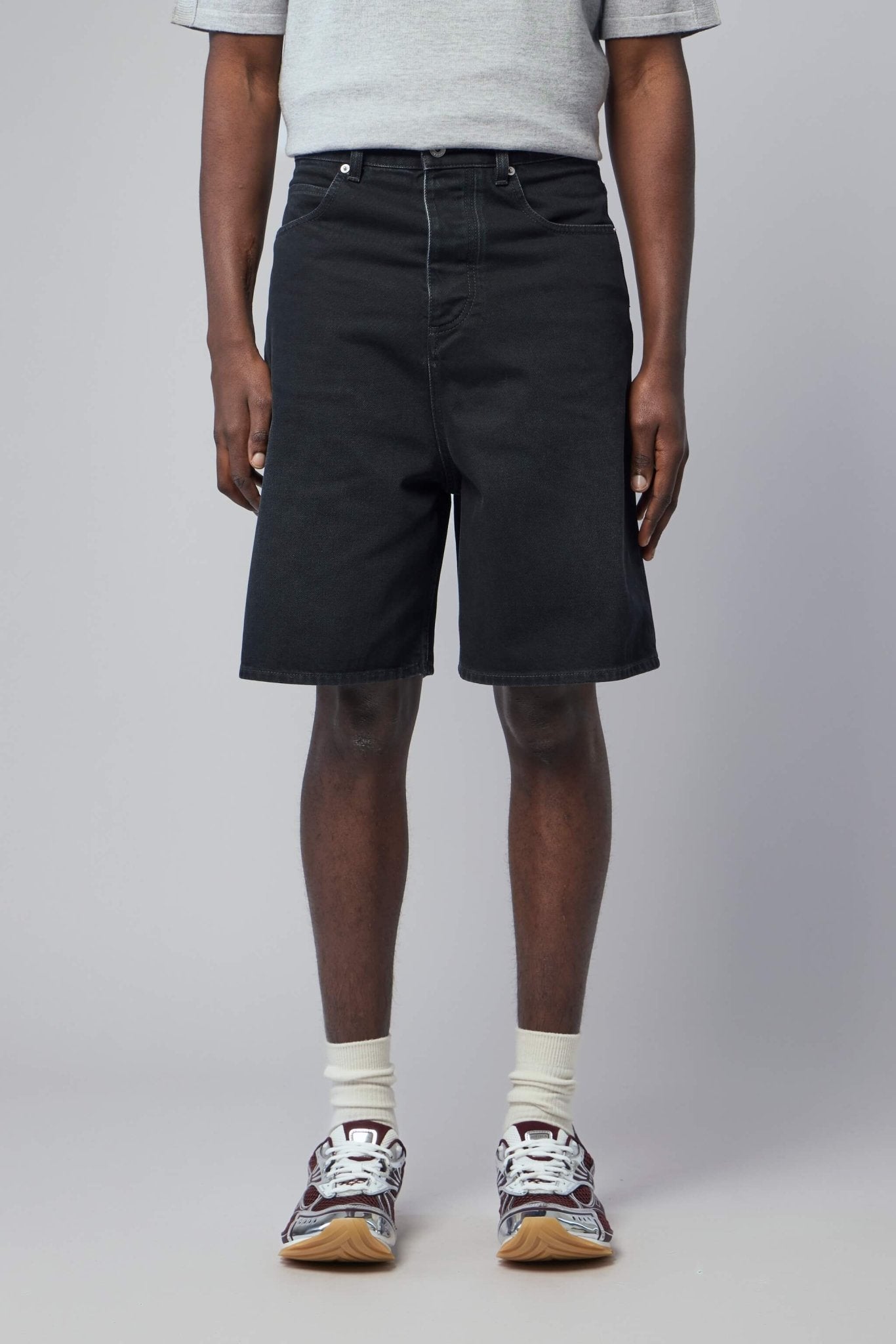 Bottega Veneta - Shorts Faded Black - LABELS