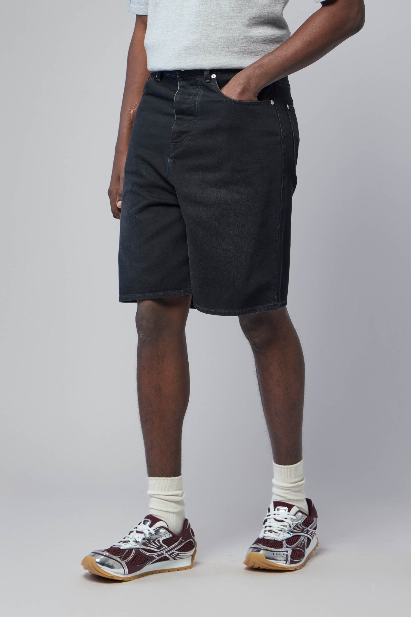 Bottega Veneta - Shorts Faded Black - LABELS