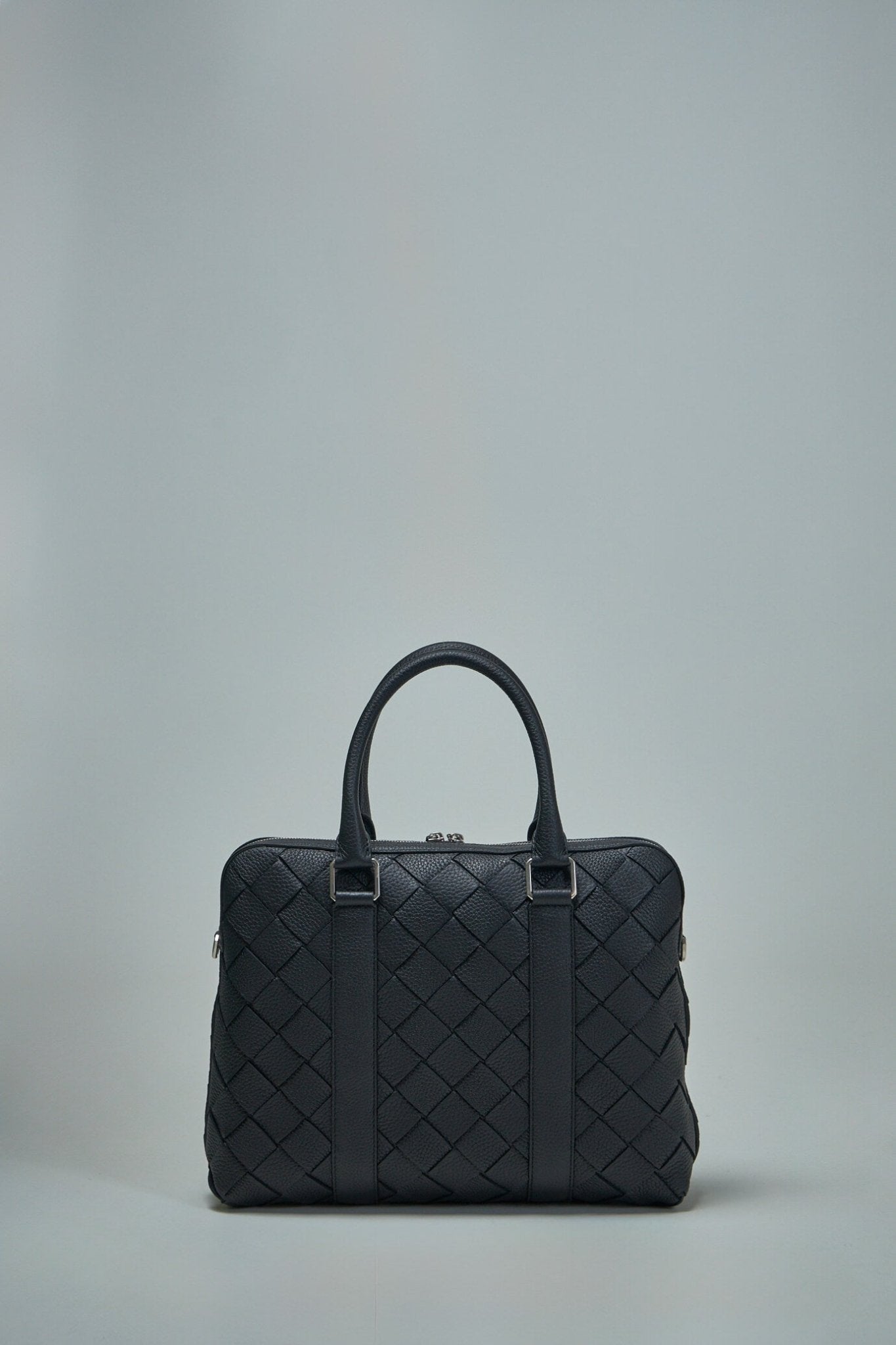 Bottega Veneta - Slim Intrecciato Briefcase - LABELS
