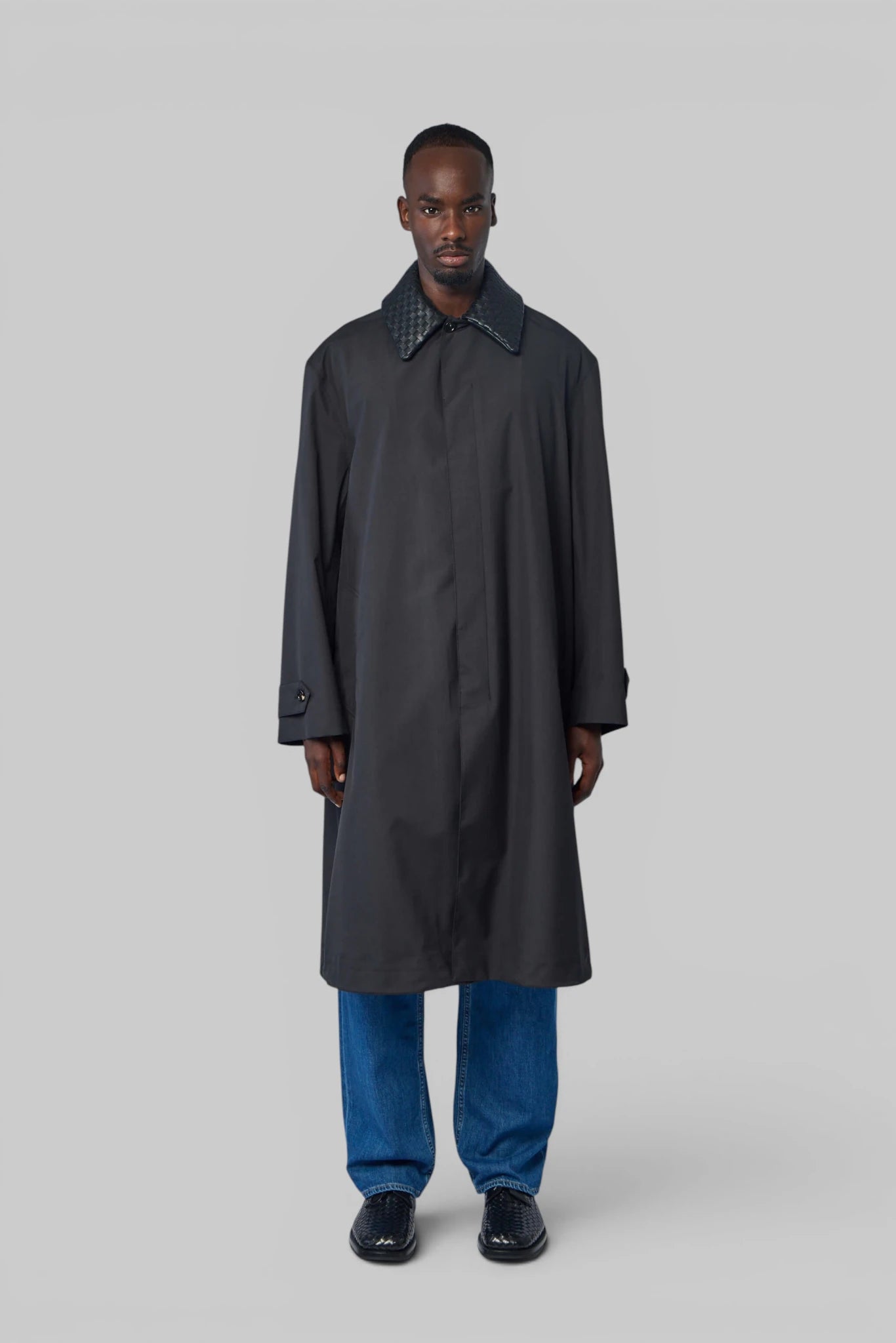 Bottega Veneta - Tech Wool Silk Coat - LABELS
