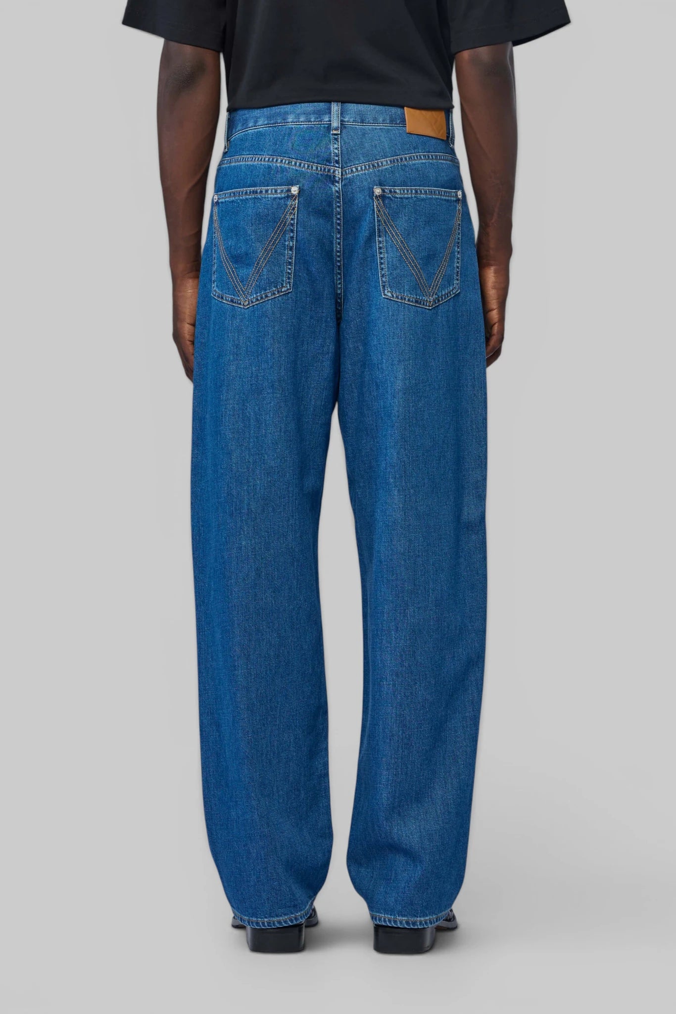 Bottega Veneta - Trousers LW Atlantic Blue Denim - LABELS