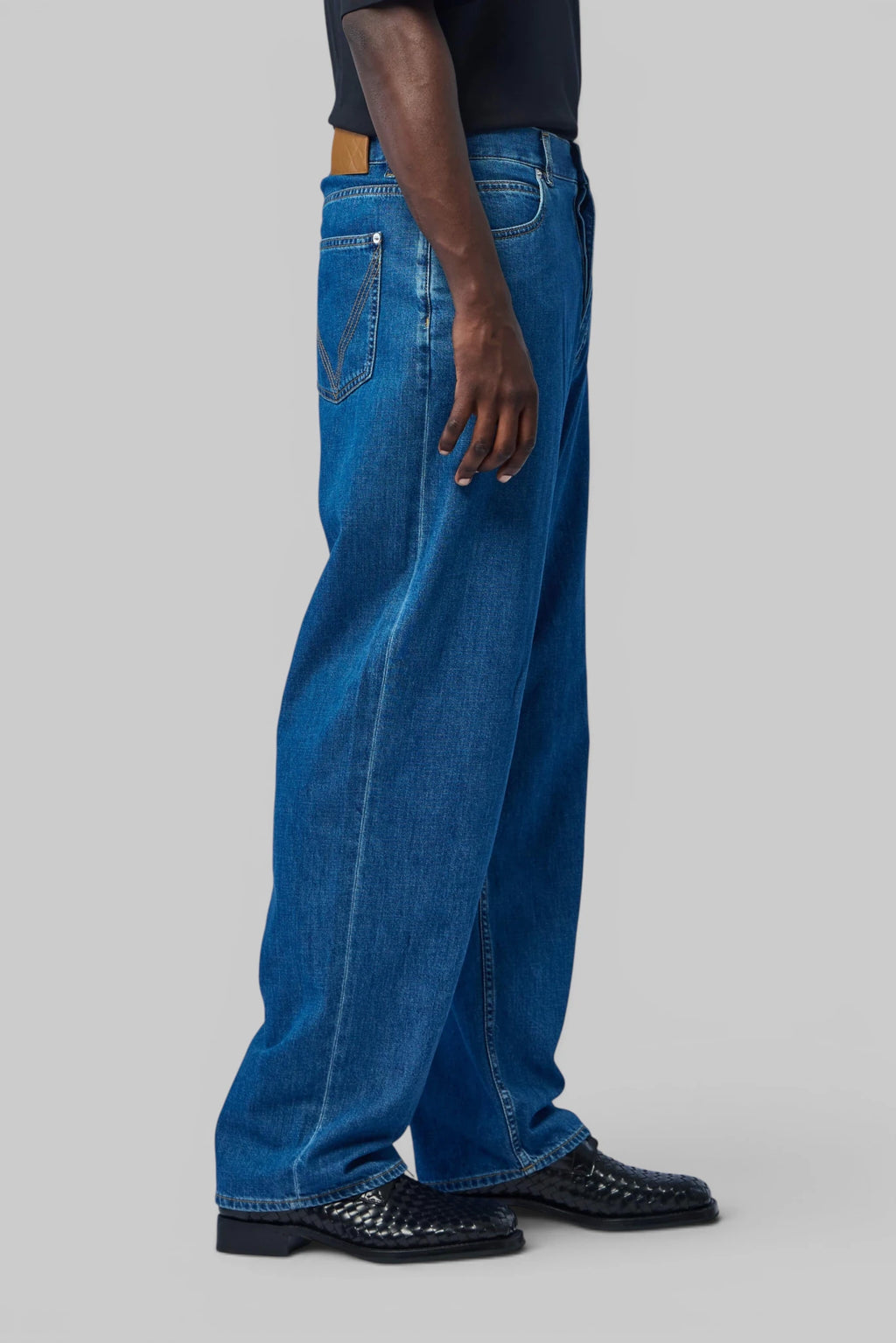 Bottega Veneta - Trousers LW Atlantic Blue Denim - LABELS