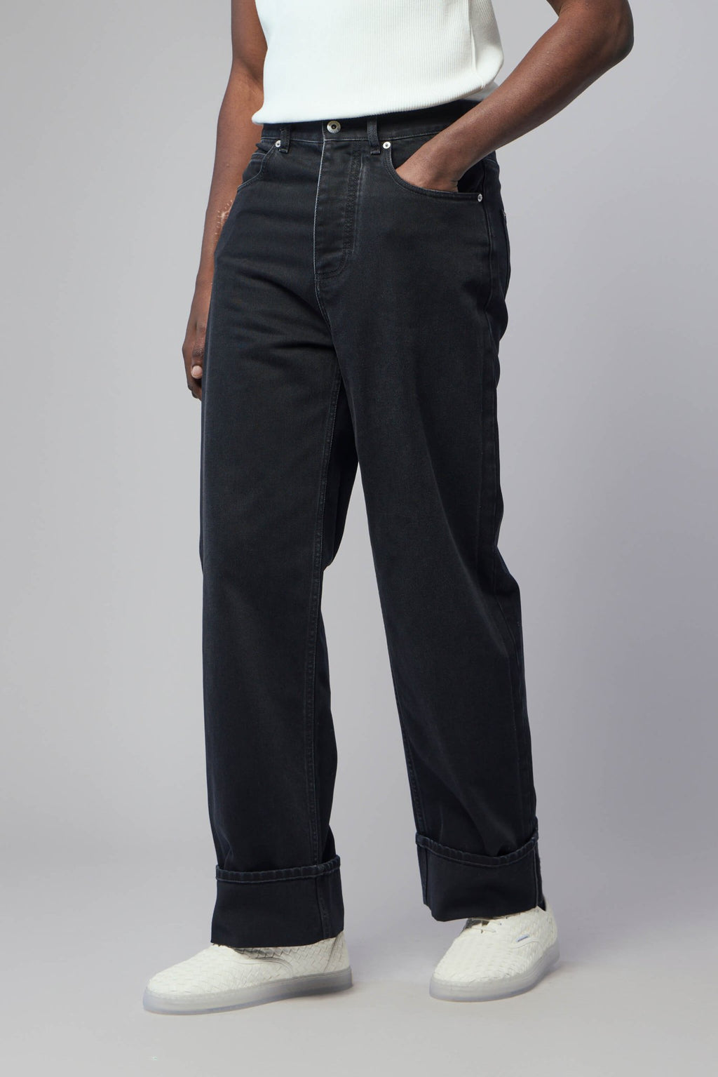 Bottega Veneta - Turned Up Trousers - LABELS