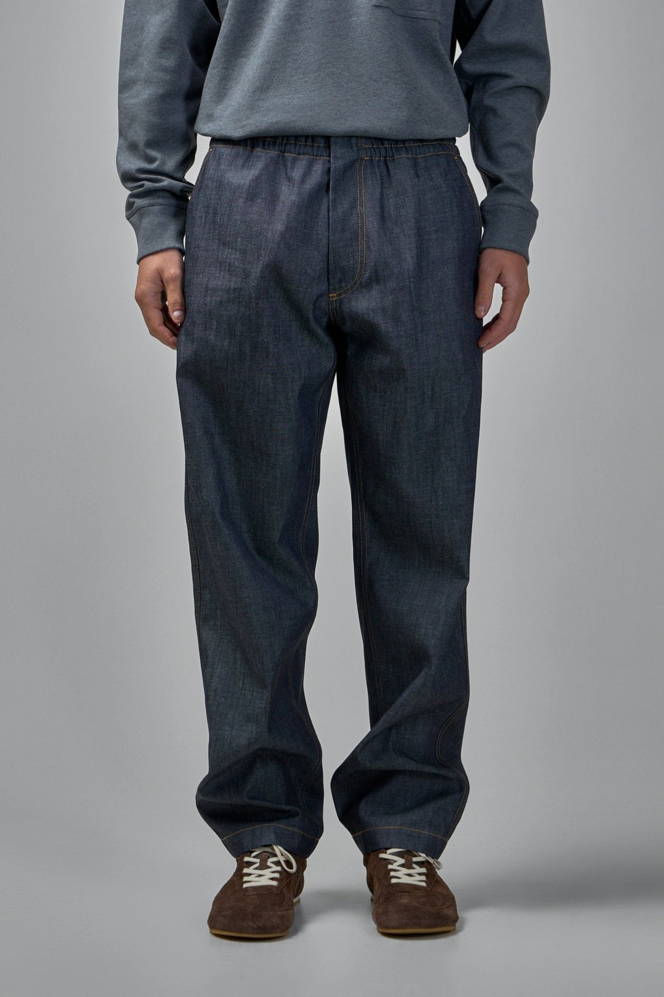 Bottega Veneta Wide-Leg Jeans - Dark Indigo Denim – LABELS