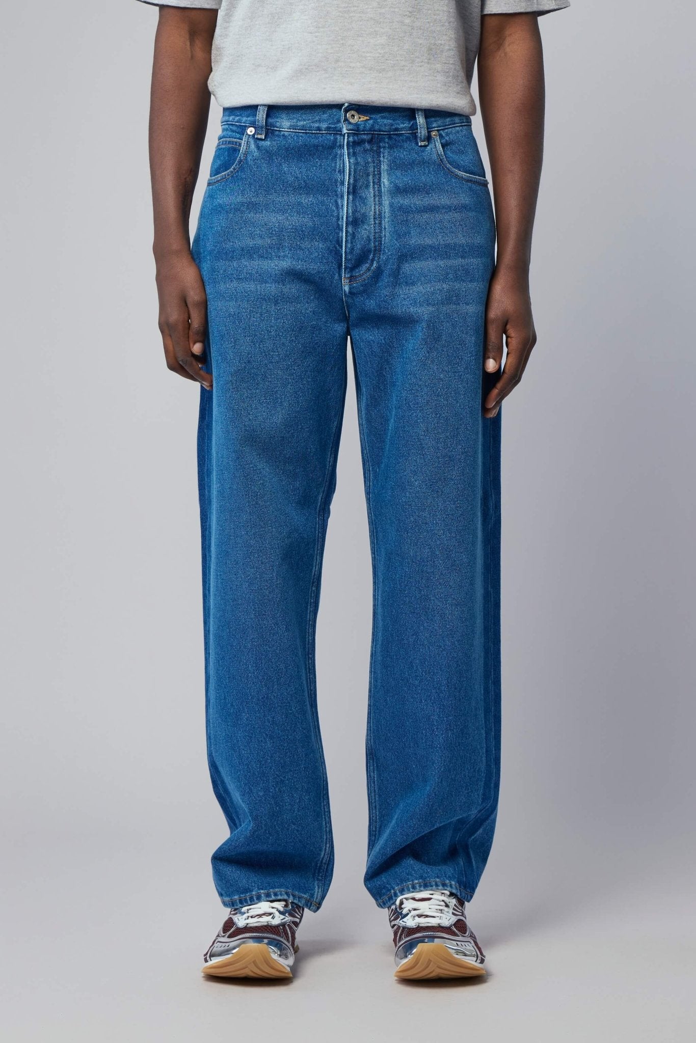 Bottega Veneta Wide-Leg Jeans - Medium Indigo – LABELS