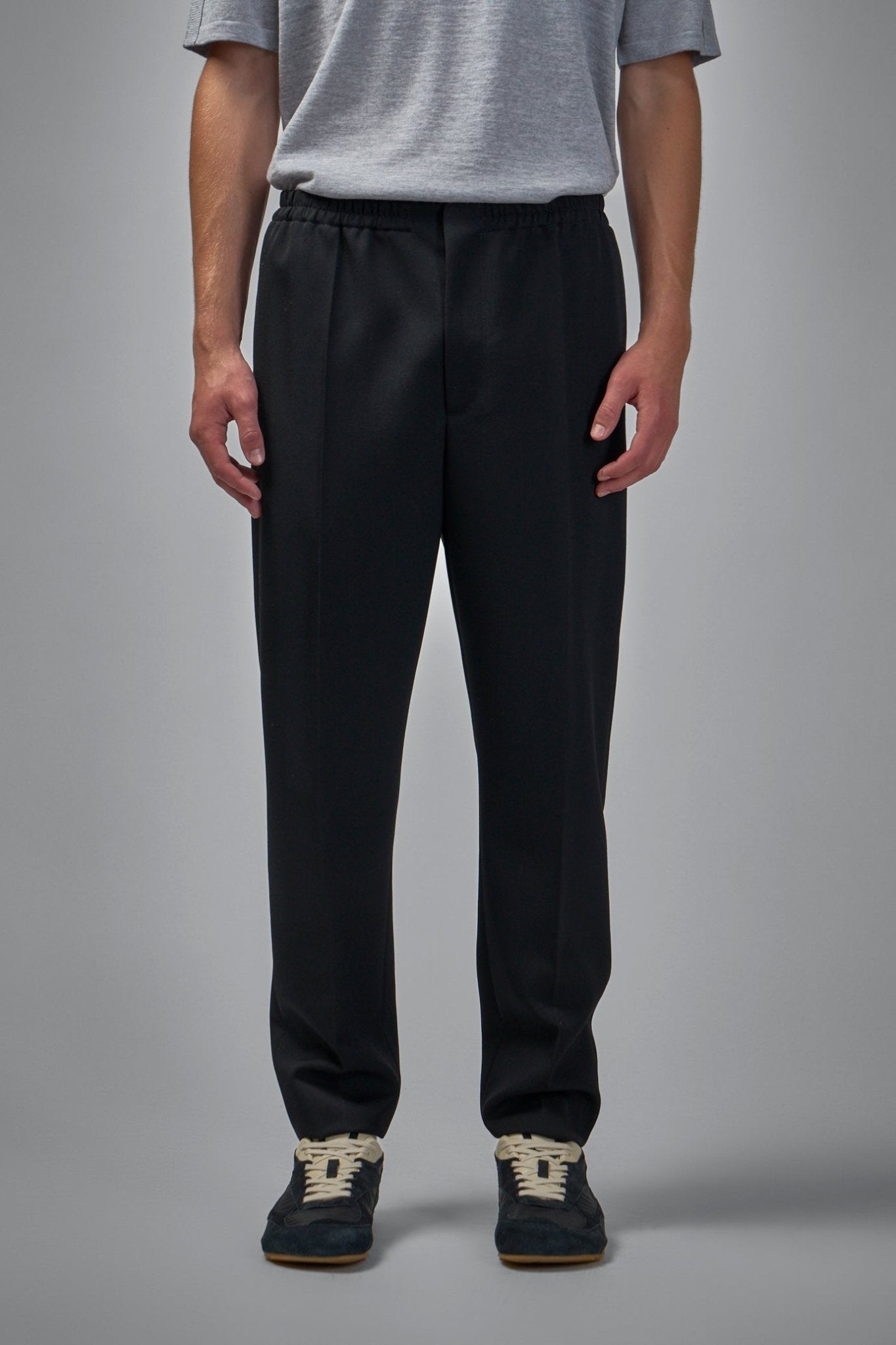 Bottega Veneta - Wool Grain De Poudre Trousers - LABELS