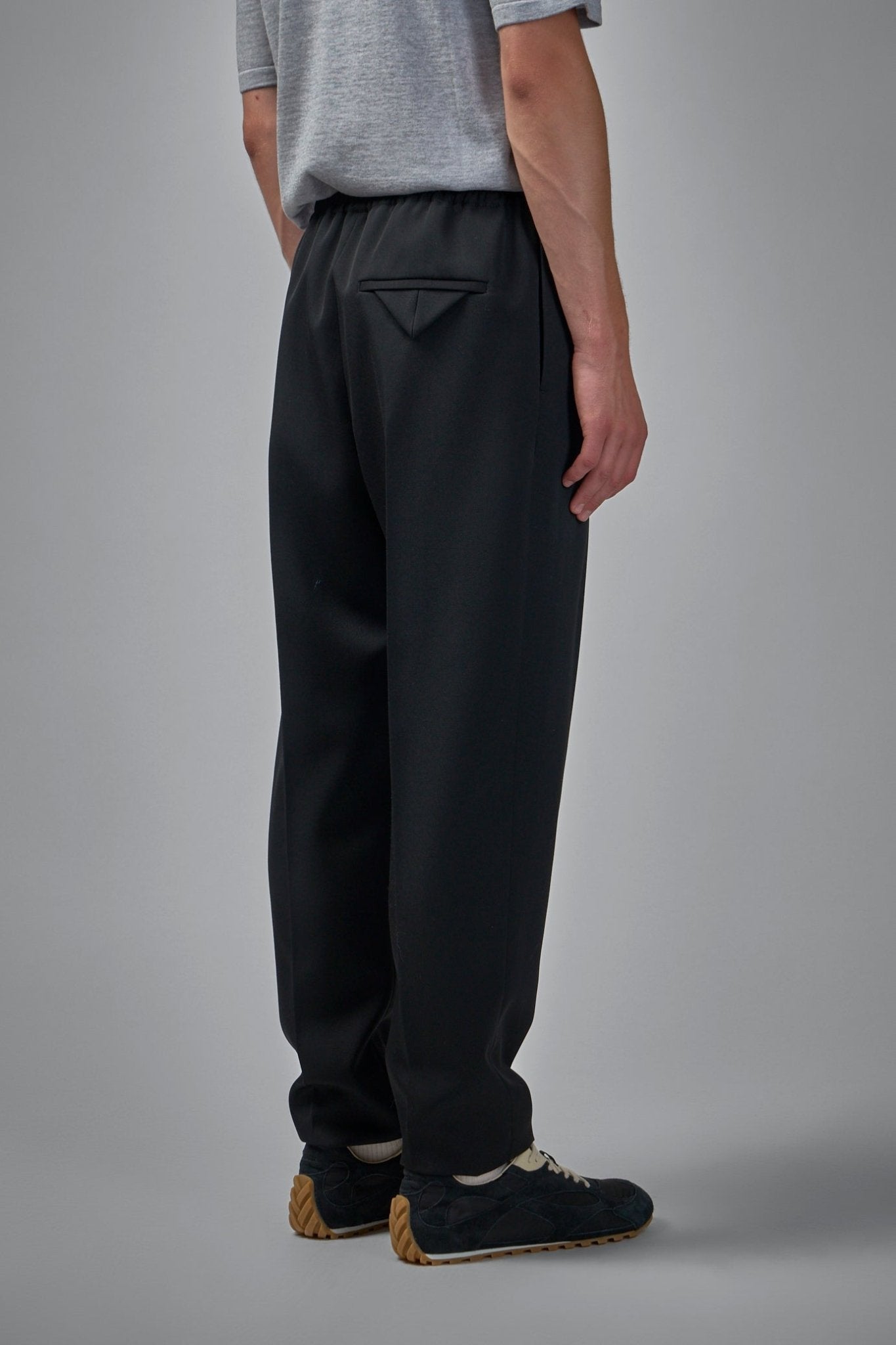 Bottega Veneta - Wool Grain De Poudre Trousers - LABELS