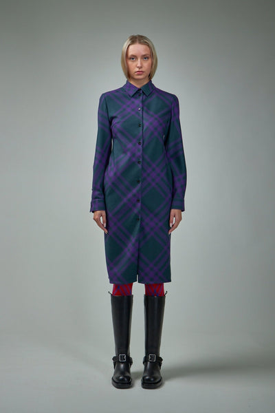 Burberry by Daniel Lee Mini Dresses - Check Wool – LABELS