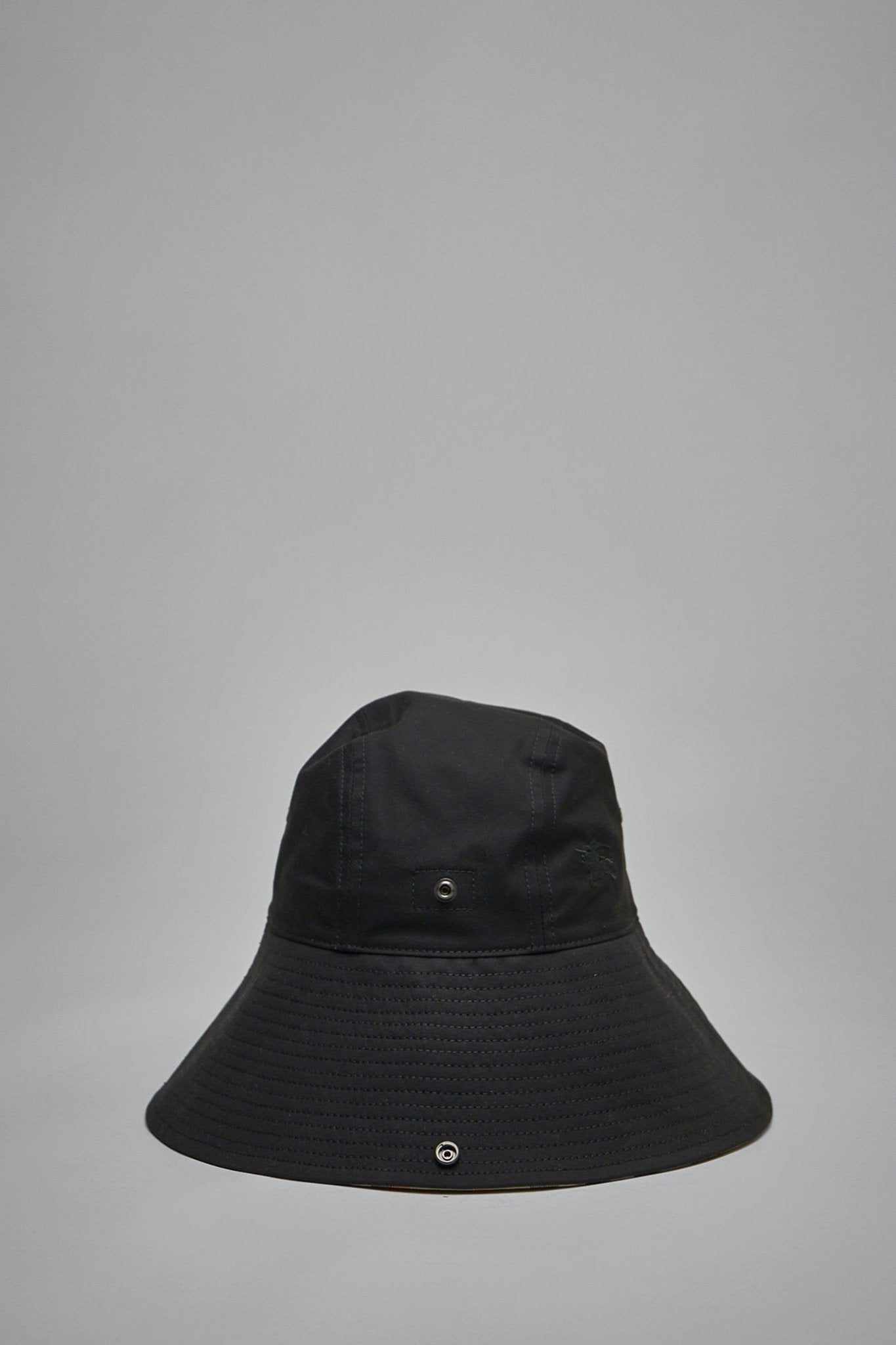 Burberry - Check Brim Gabardine Hat - LABELS