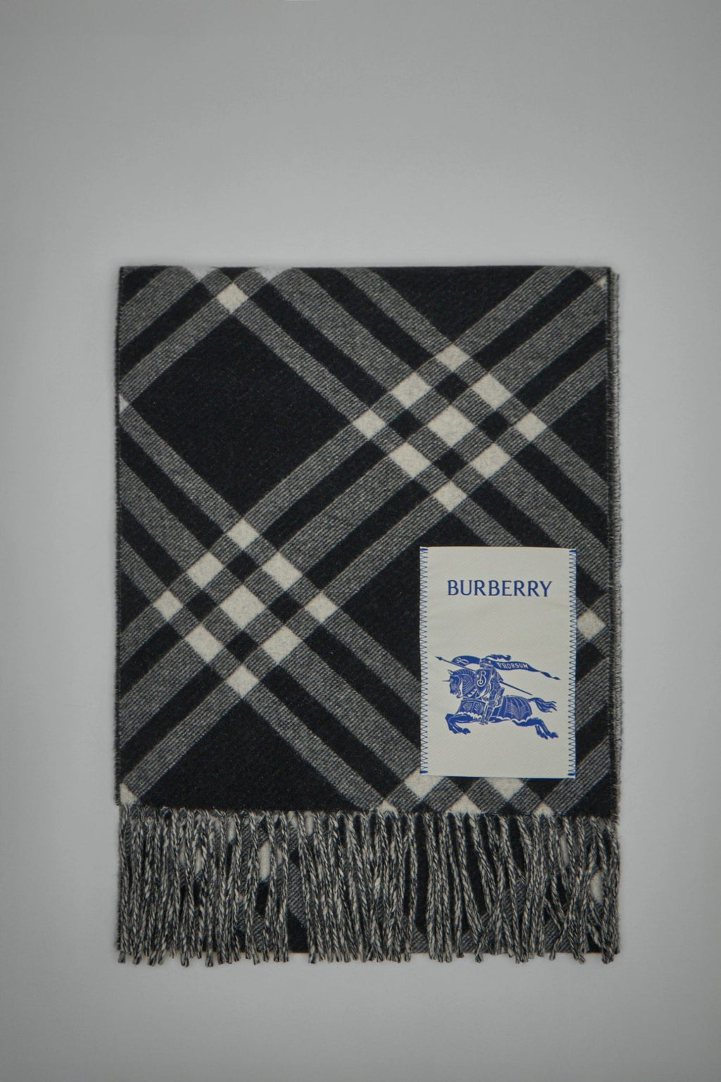 Burberry - Check Cashmere Scarf - LABELS
