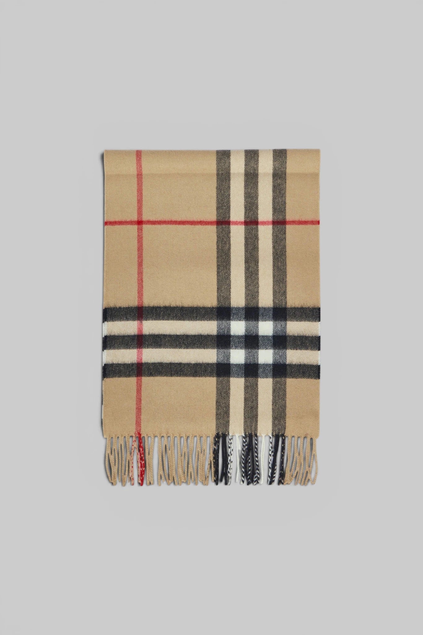 Burberry - Check Cashmere Scarf - LABELS