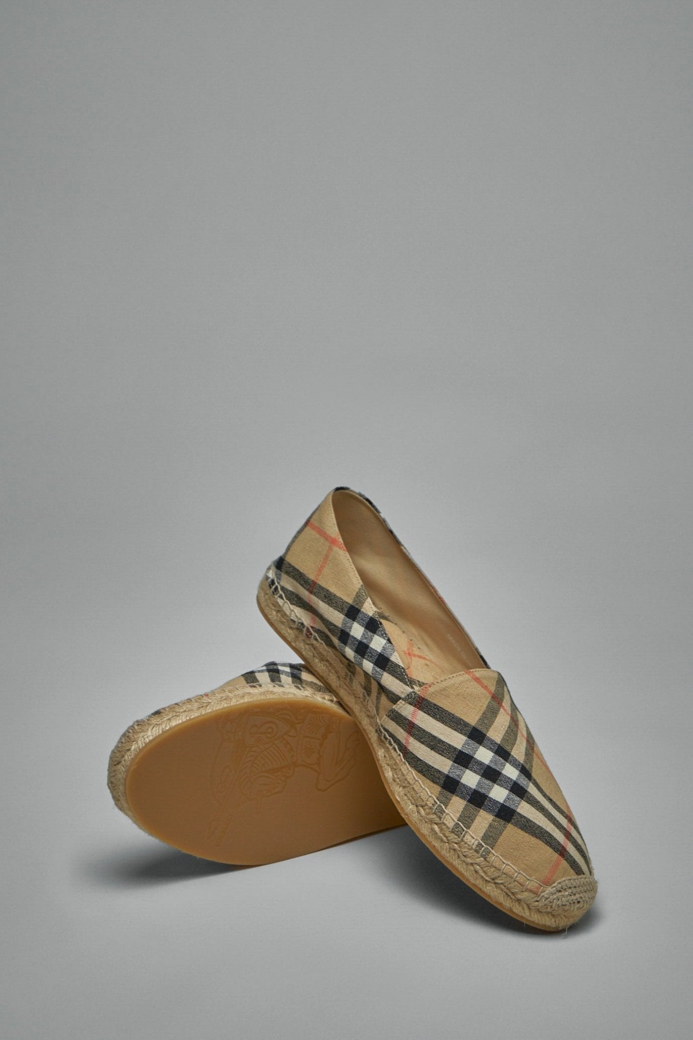 Burberry - Check Mews Espadrilles - LABELS
