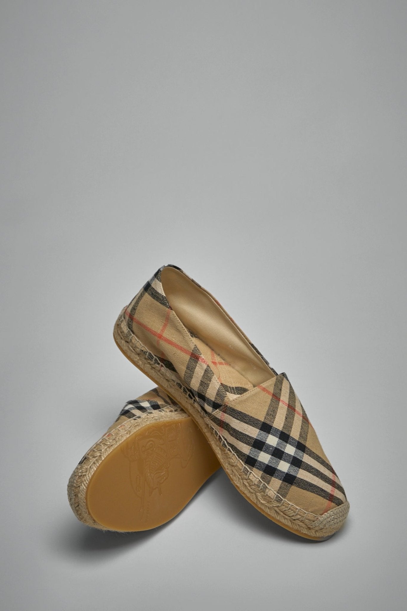Burberry - Check Mews Espadrilles - LABELS