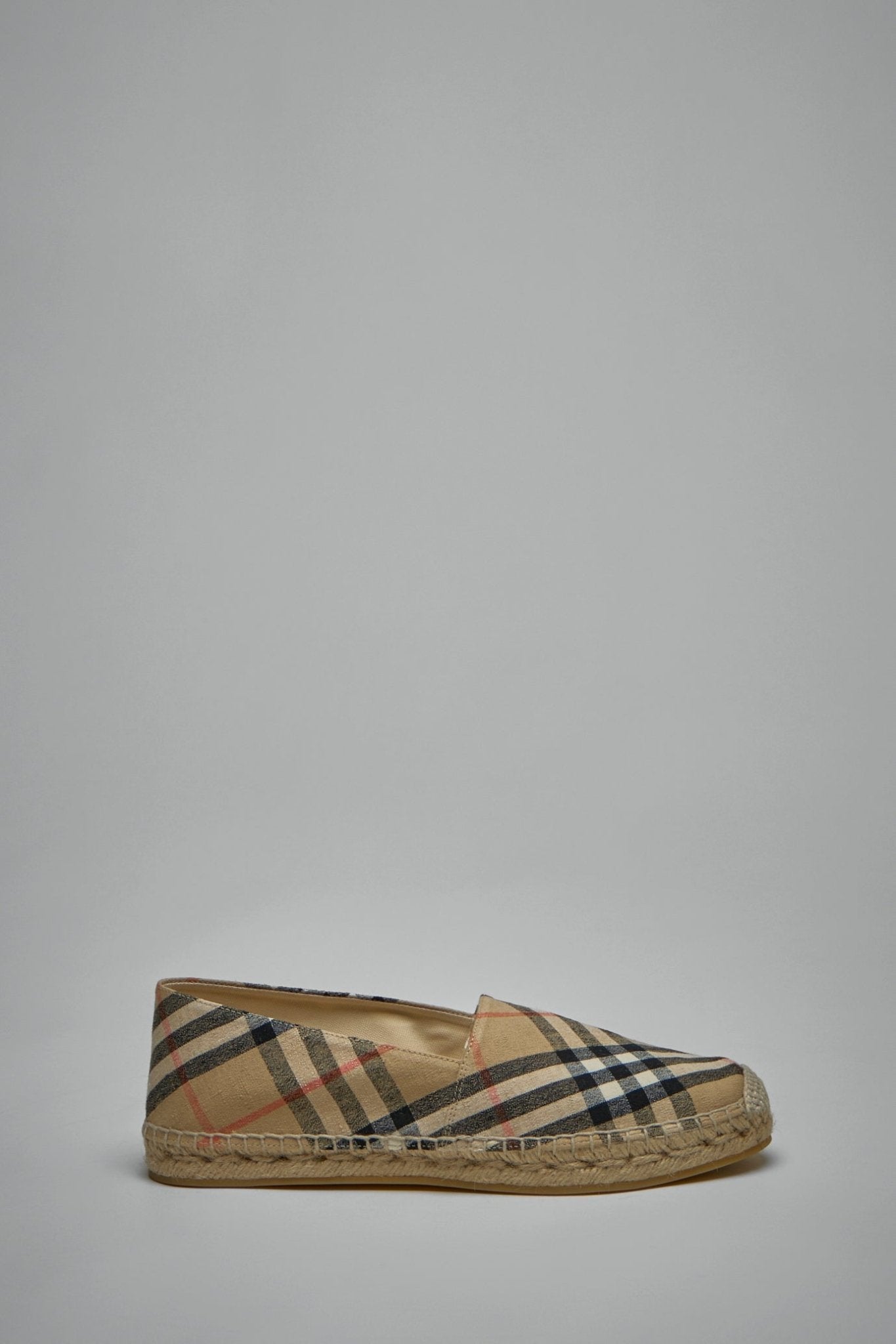 Burberry - Check Mews Espadrilles - LABELS