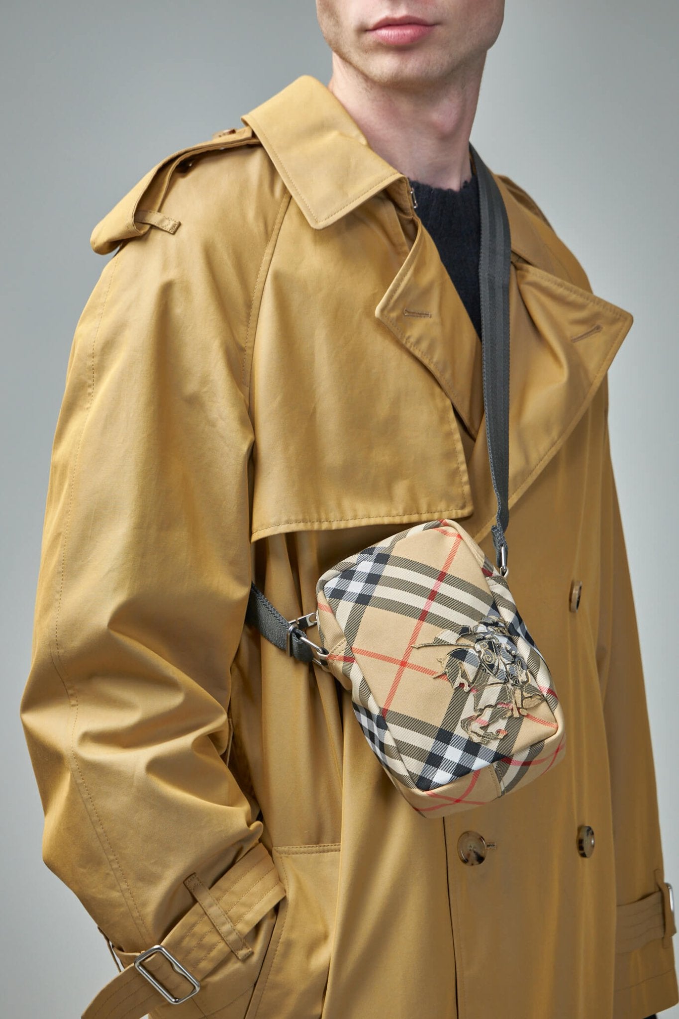 Burberry - Check Phone Bag - LABELS