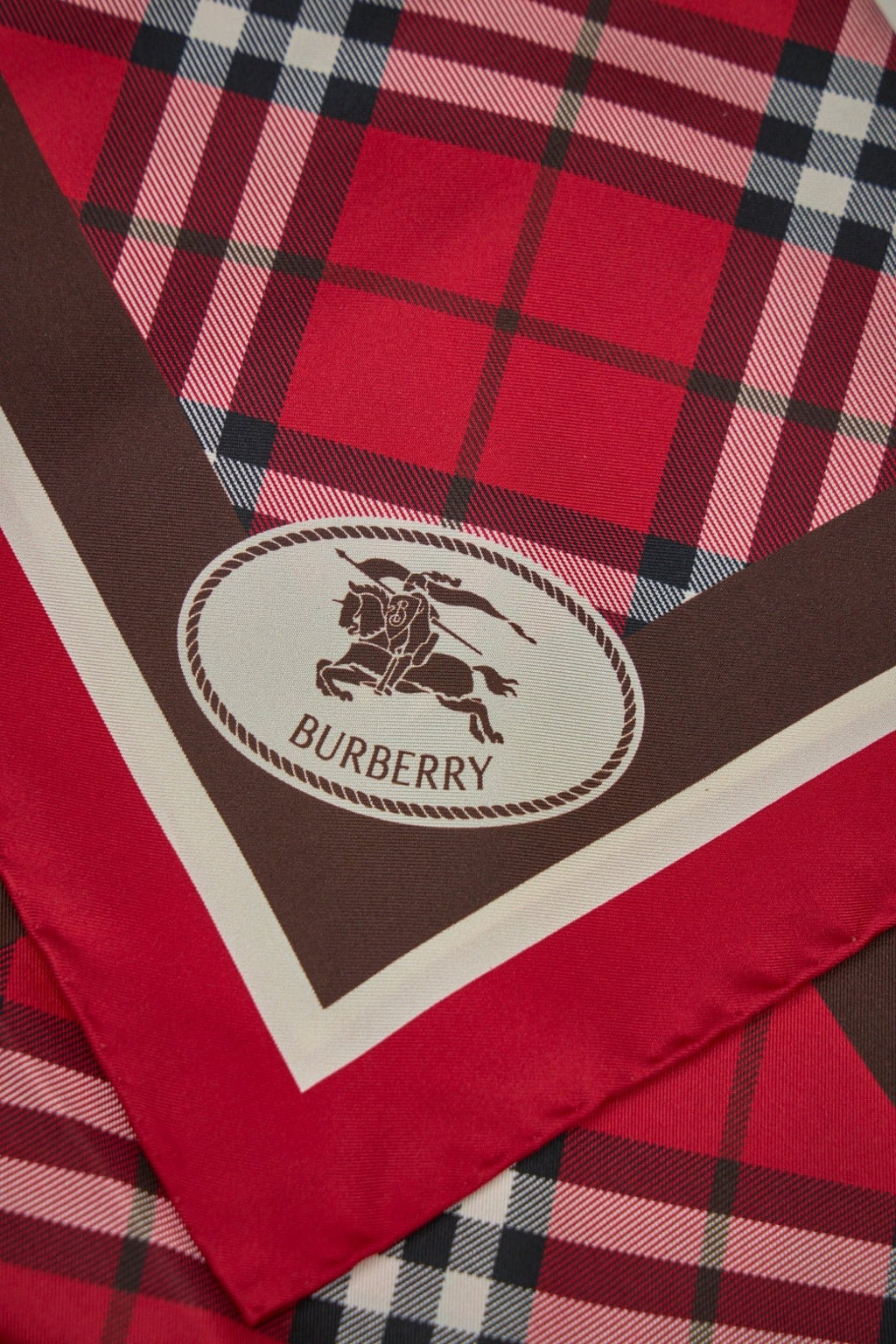 Burberry - Check Silk Scarf - LABELS