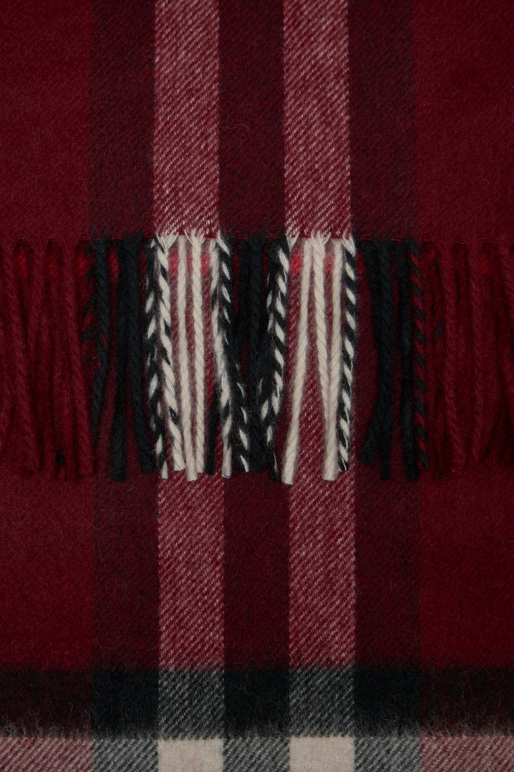Burberry - Checked Fringed - Edge Scarf - LABELS
