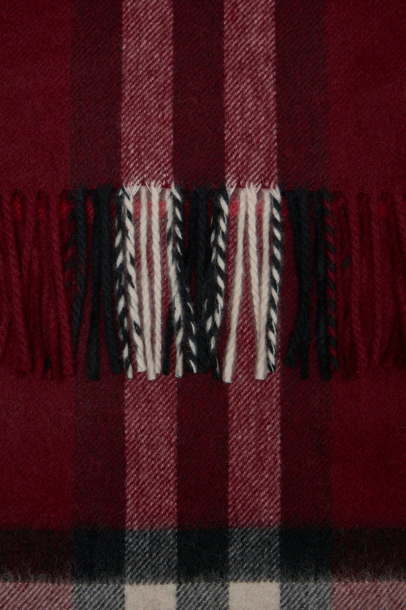 Burberry - Checked Fringed - Edge Scarf - LABELS