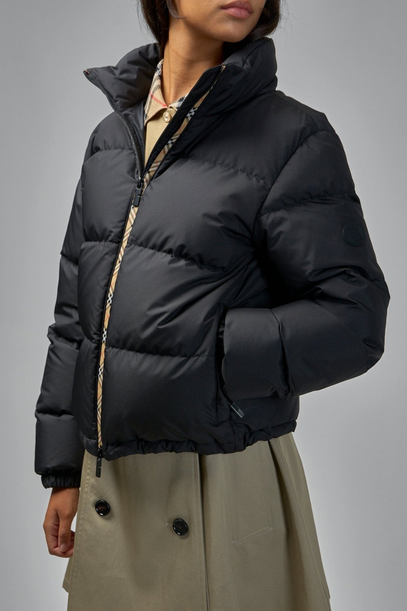 Burberry - Checker - Tape Ambleside Puffer Jacket - LABELS