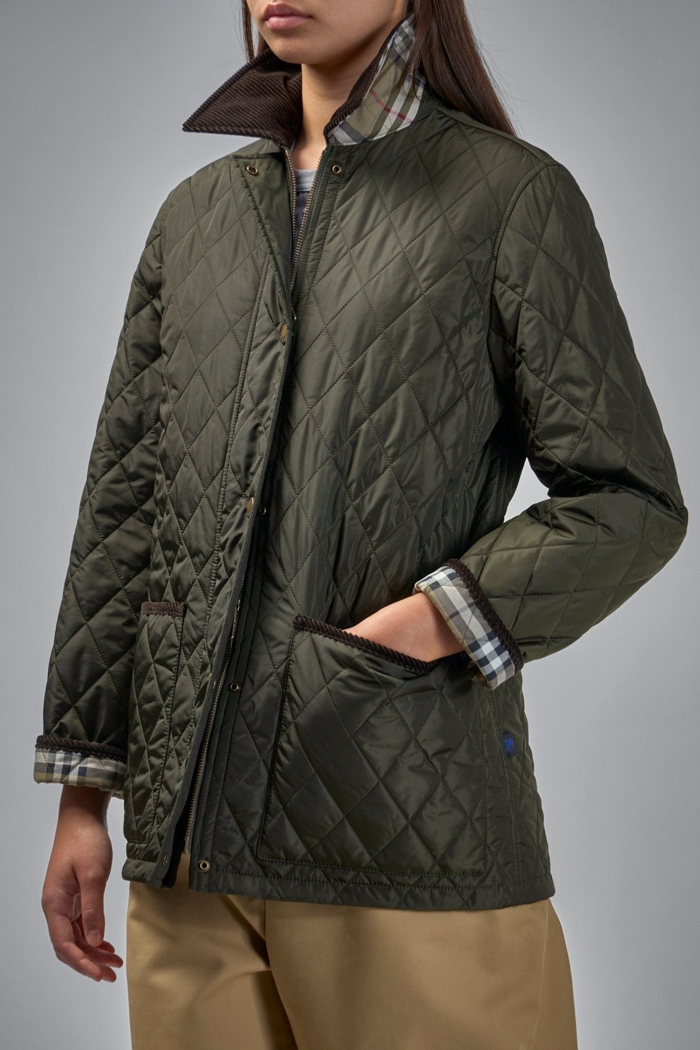 Burberry - Cropped Quilted Nylon Jacket - LABELS