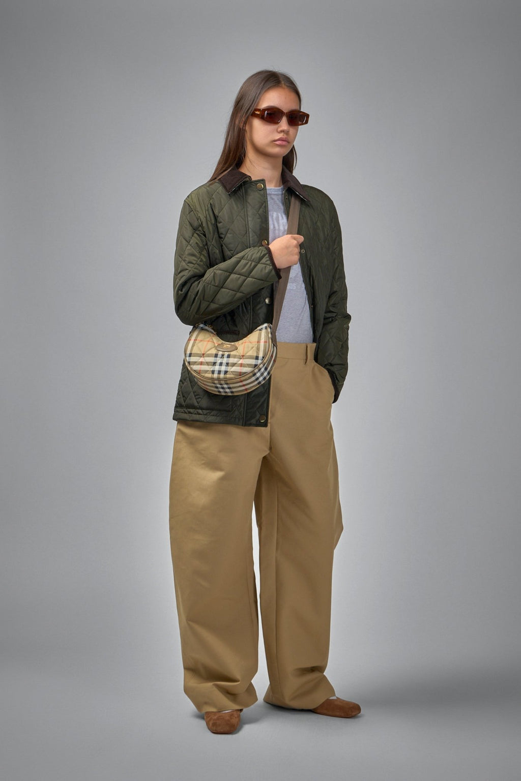 Burberry - Cropped Quilted Nylon Jacket - LABELS