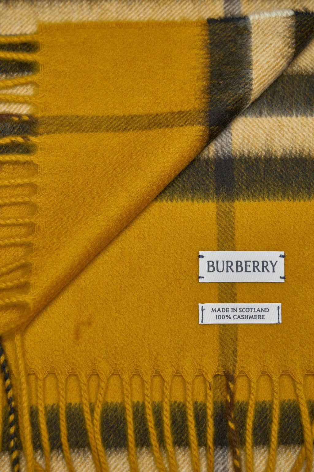 Burberry - Embroidered Cashmere Scarf - LABELS