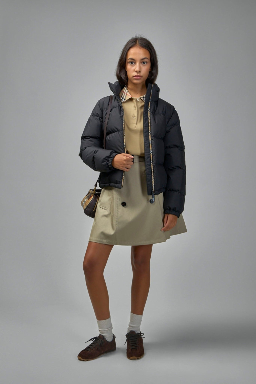 Burberry - Gabardine Trench Mini Skirt - LABELS