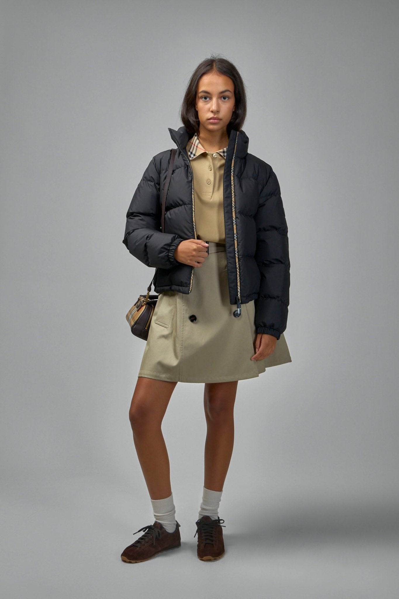 Burberry - Gabardine Trench Mini Skirt - LABELS