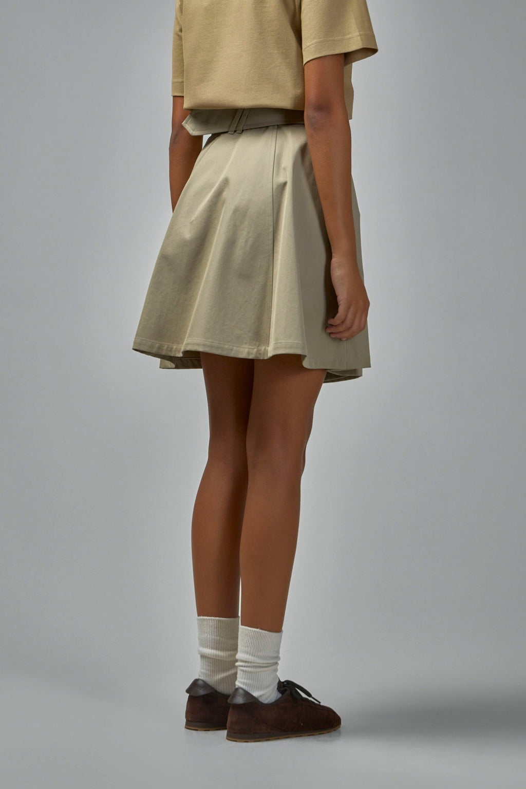 Burberry - Gabardine Trench Mini Skirt - LABELS