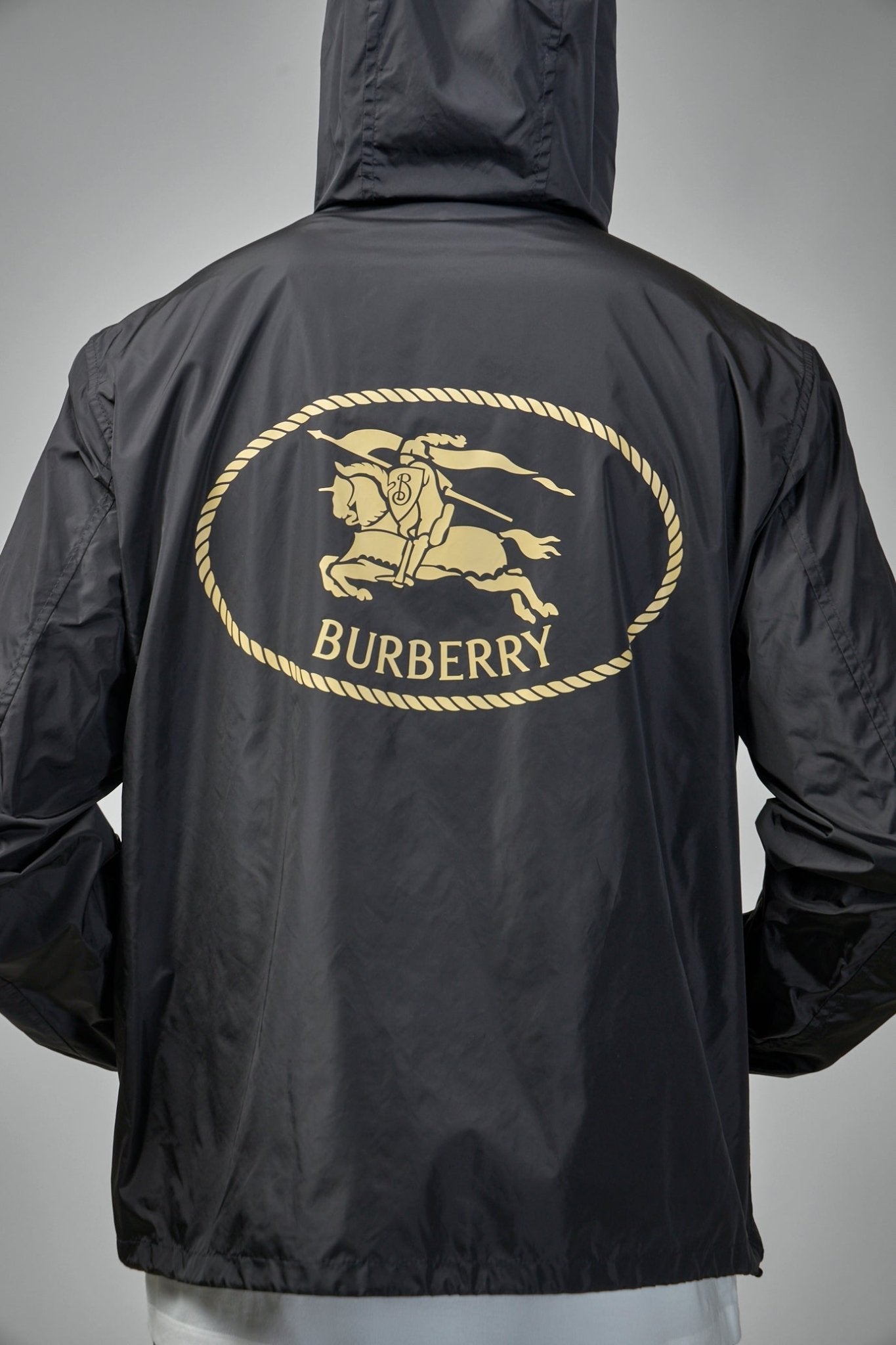 Burberry Knight Stamp Nylon Jacket - LABELS