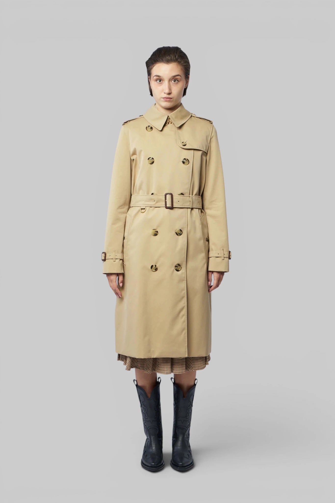 Burberry - Long Kensington Heritage Trench Coat - LABELS