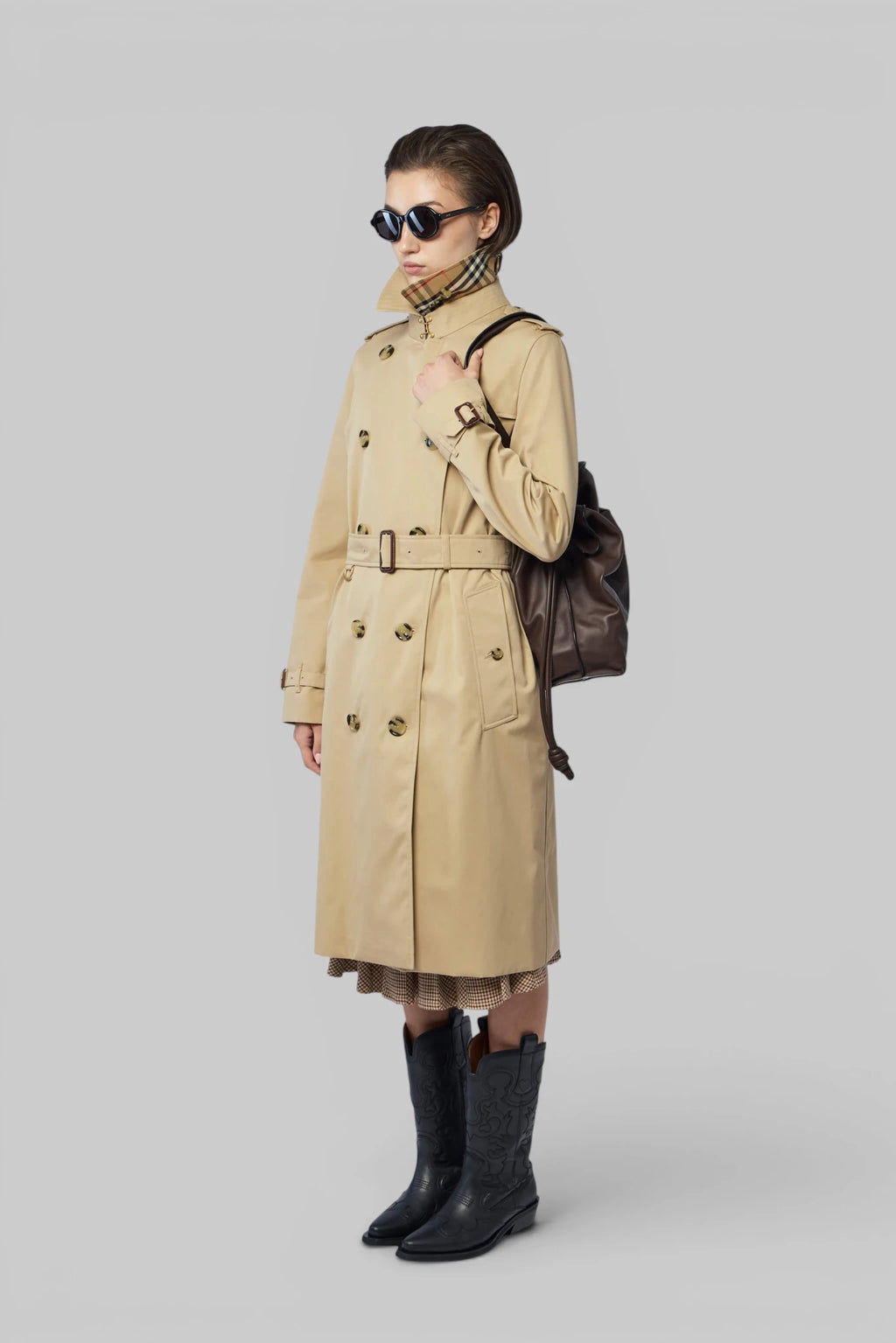 Burberry - Long Kensington Heritage Trench Coat - LABELS