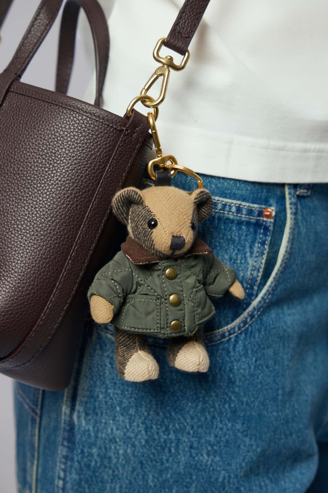 Burberry Keychains - Thomas Countryside Teddy Bear – LABELS