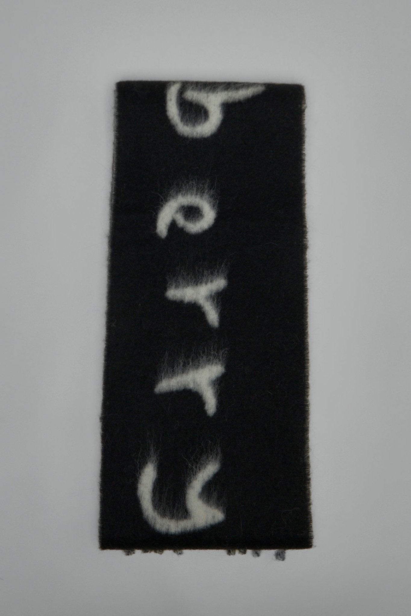 Burberry - Reversible Logo Alpaca Wool Blend Scarf - LABELS