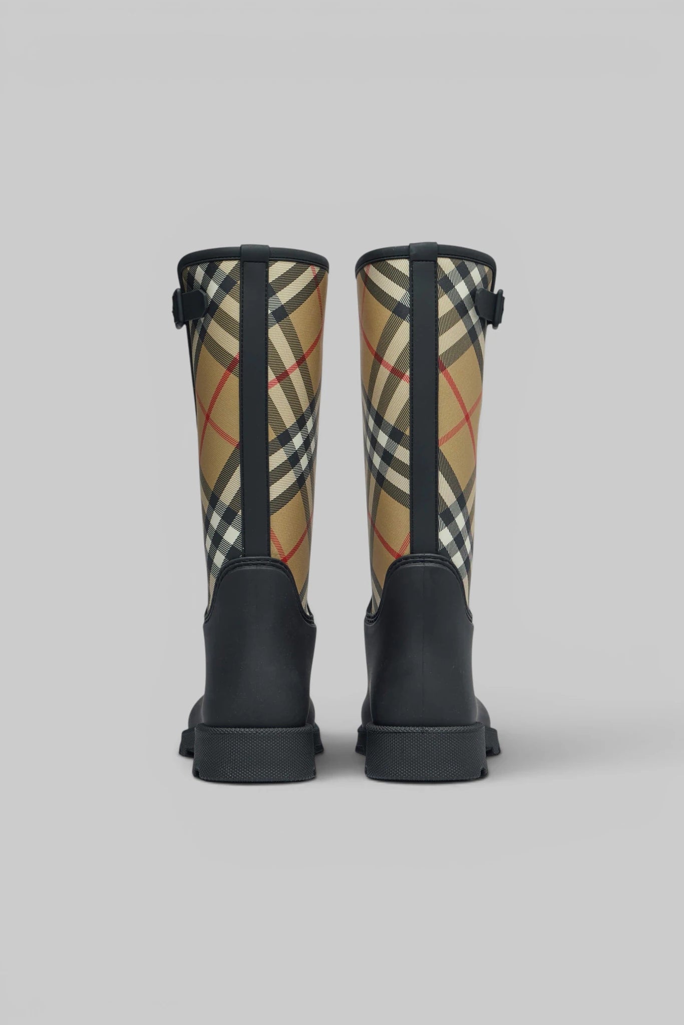 Burberry - Rubber Marsh Stamp High Boots - LABELS