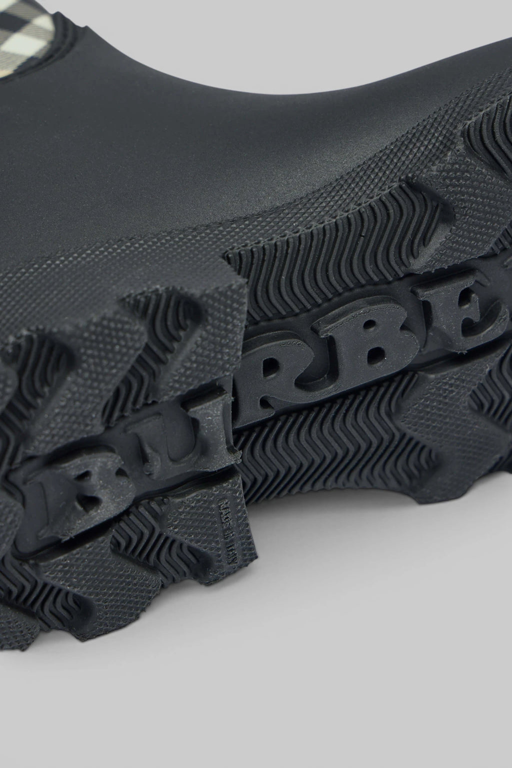 Burberry - Rubber Marsh Stamp High Boots - LABELS