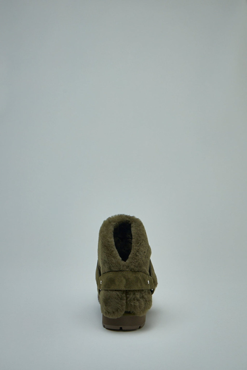 Burberry - Suede and Shearling Chubby Boots - LABELS