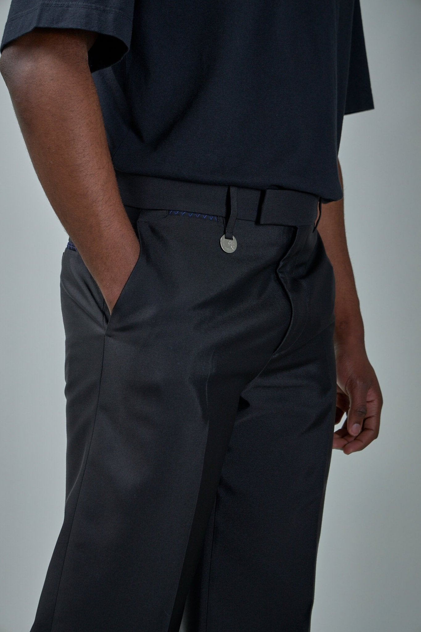 Burberry - Wool Silk Tailored Trousers - LABELS