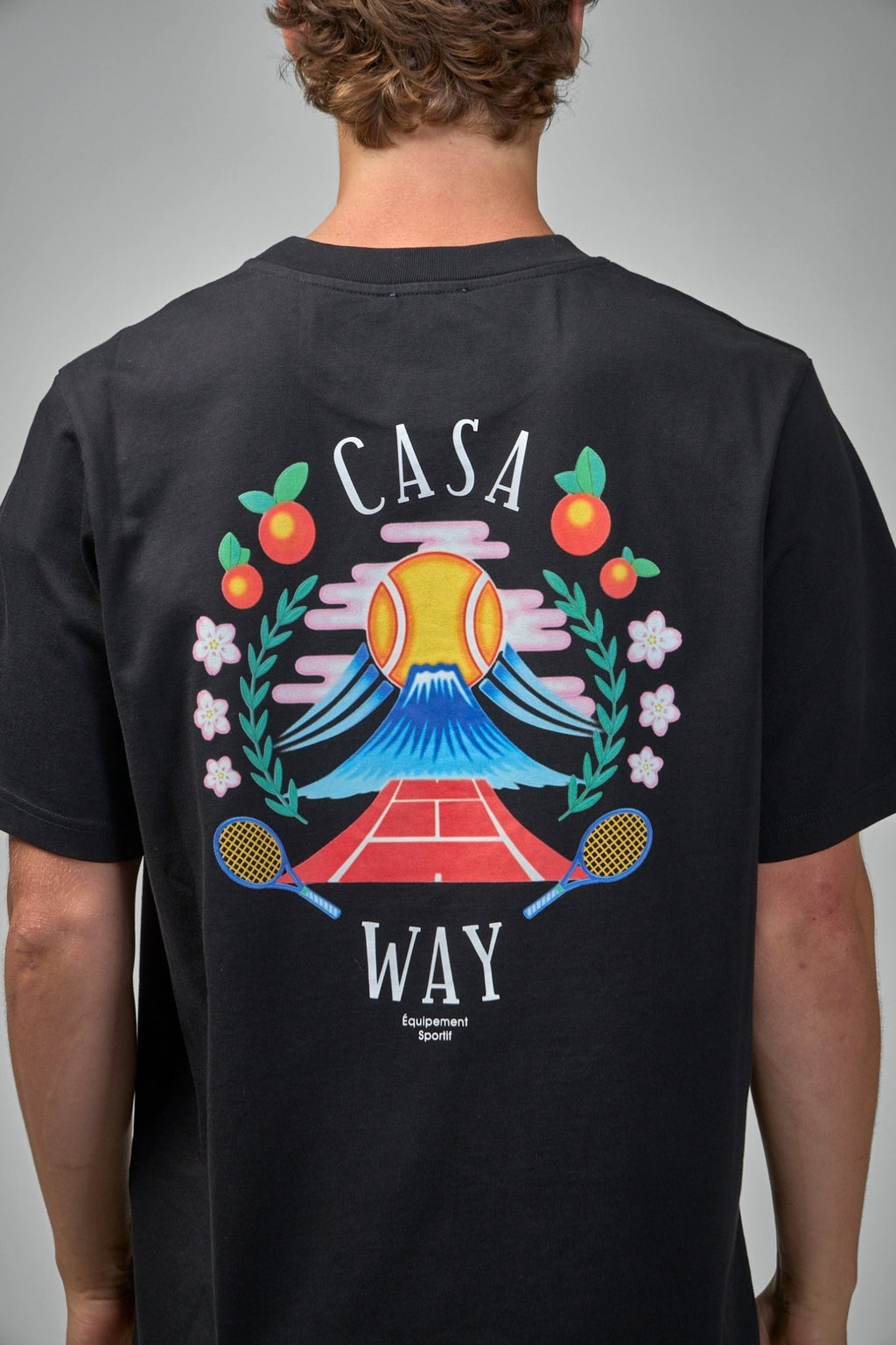 Casablanca - Casa Way Mountain Printed T-Shirt - LABELS