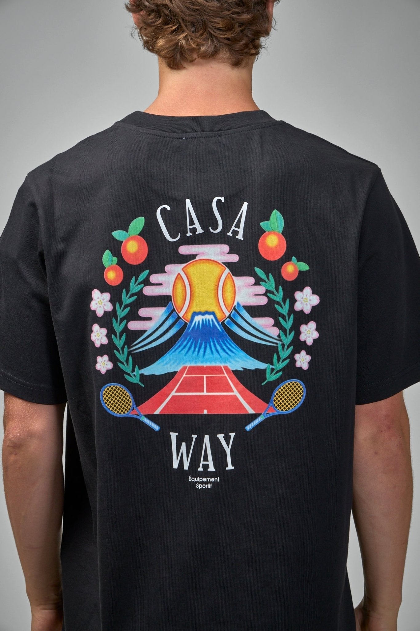 Casablanca - Casa Way Mountain Printed T-Shirt - LABELS