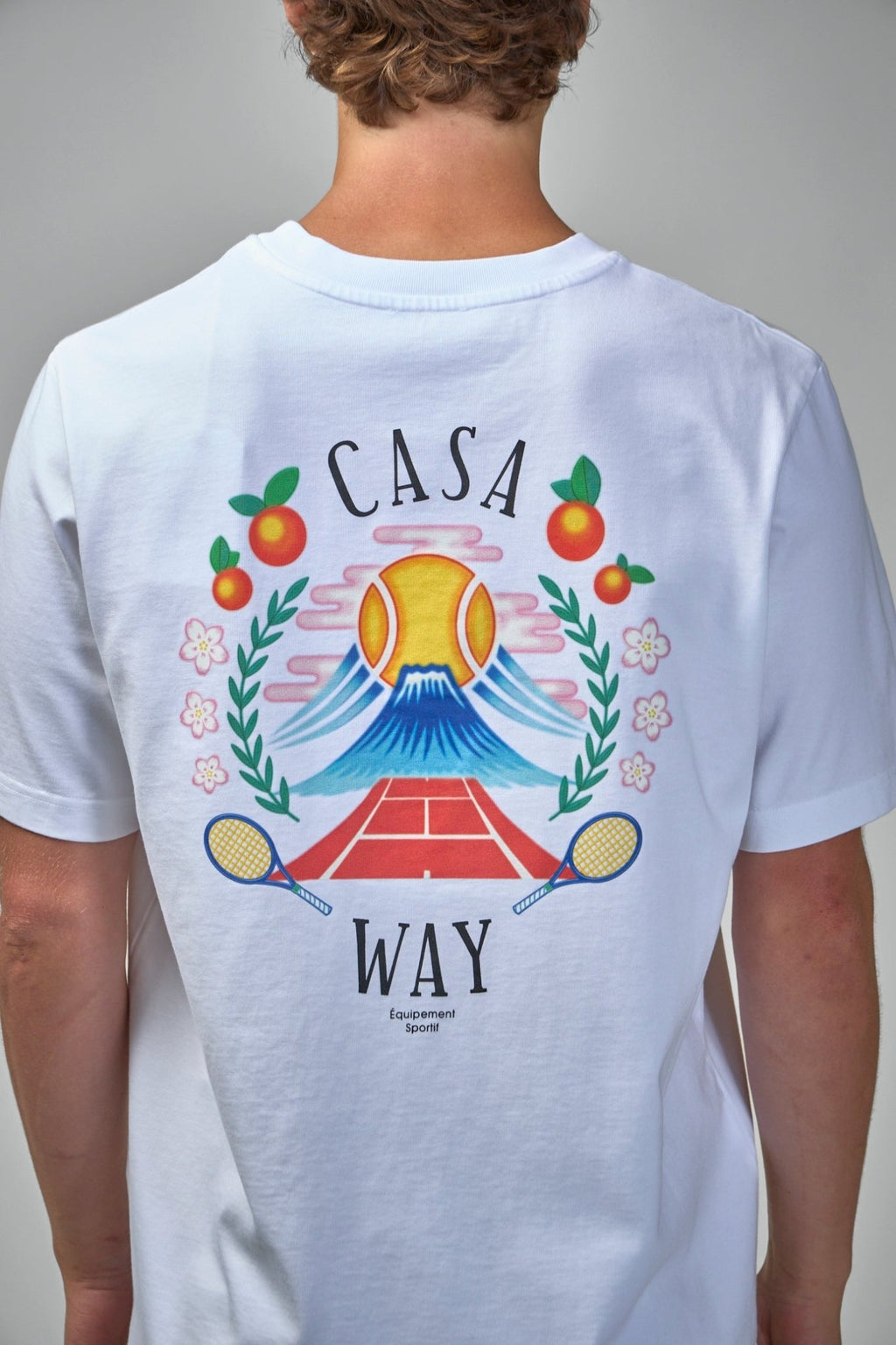 Casablanca - Casa Way Mountain Printed T-Shirt - LABELS